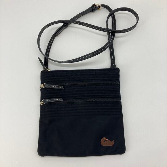 Dooney & Bourke small black crossbody - Picture 1 of 5